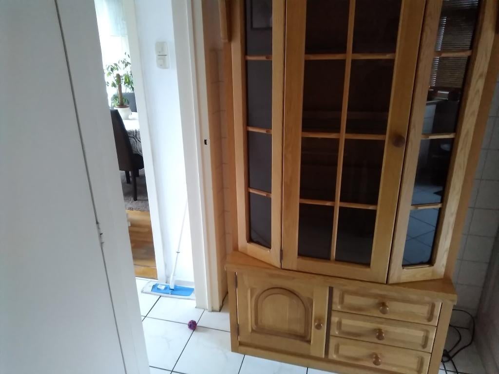 Kast blank eiken, Ophalen, Gebruikt