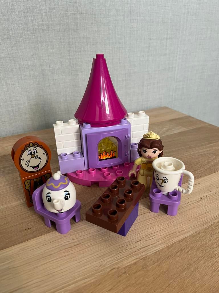 Lego duplo Belle disney 10877, Kinderen en Baby's, Speelgoed | Duplo en Lego, Ophalen of Verzenden, Gebruikt, Duplo