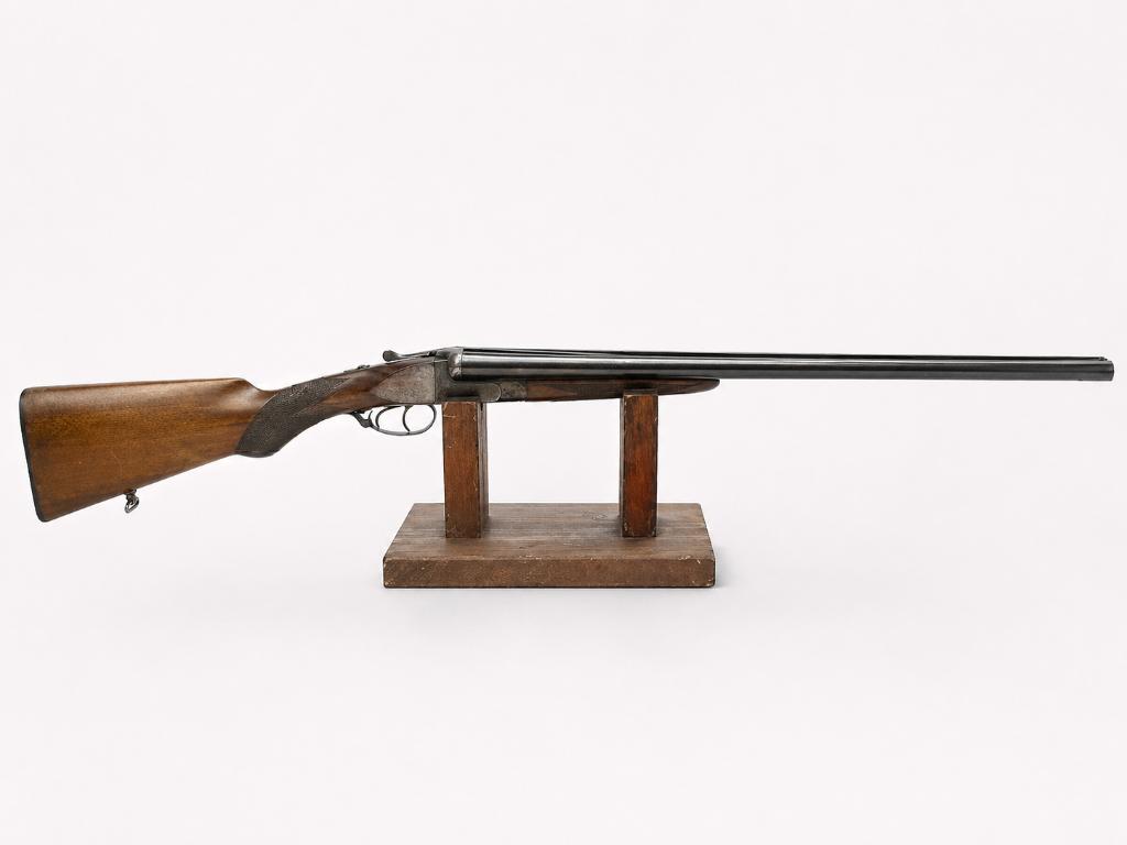 Antiek Jachtgeweer dubbelloops kal.16, Ophalen, Landmacht, Nederland