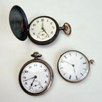 Set van 3 Antieke Zakhorloges – Waaronder Zilver, Ophalen of Verzenden, I, N, Gebruikt