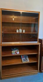 Vintage schoolkast, Ophalen, Gebruikt, 100 tot 150 cm, 200 cm of meer