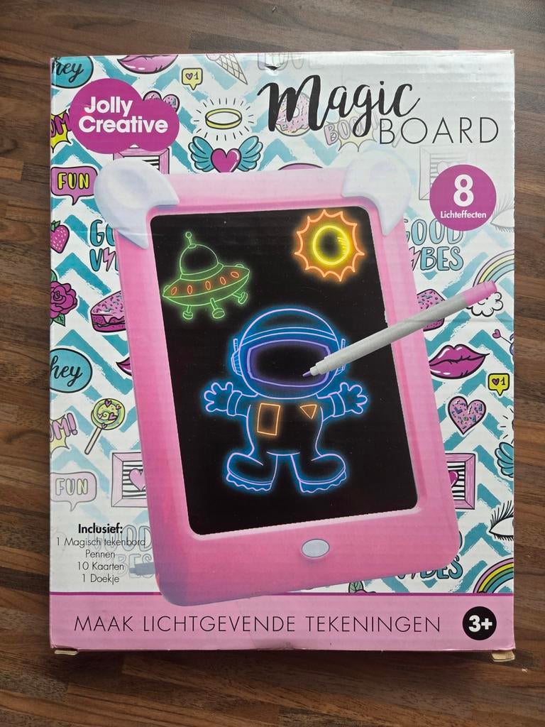 Jolly Creative Magic Board roze, Ophalen of Verzenden