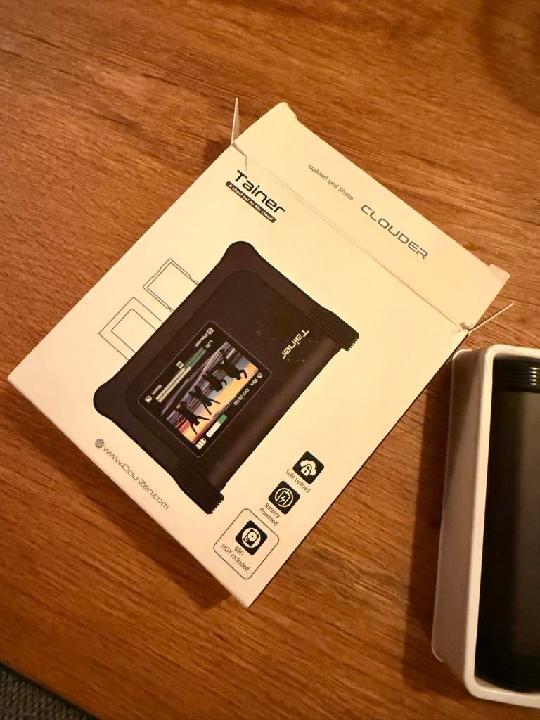 Clouzen Tainer - Nieuwe externe SSD/HDD behuizing, Computers en Software, Harde schijven, SSD, Nieuw, Ophalen of Verzenden, USB