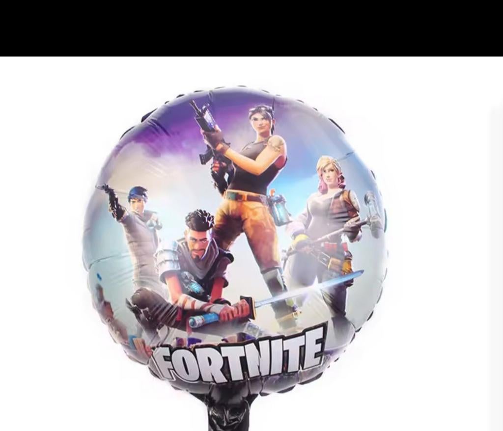 10 fortnite Folieballon - Perfect voor Feestjes!, Ophalen, Nieuw, Feestartikel, Verjaardag