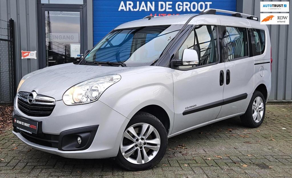 Opel Combo 1.4 120PK Colorado 7 Persoons Airco Cruise PDC Tr, Voorwielaandrijving, Stof, Gebruikt, 4 cilinders