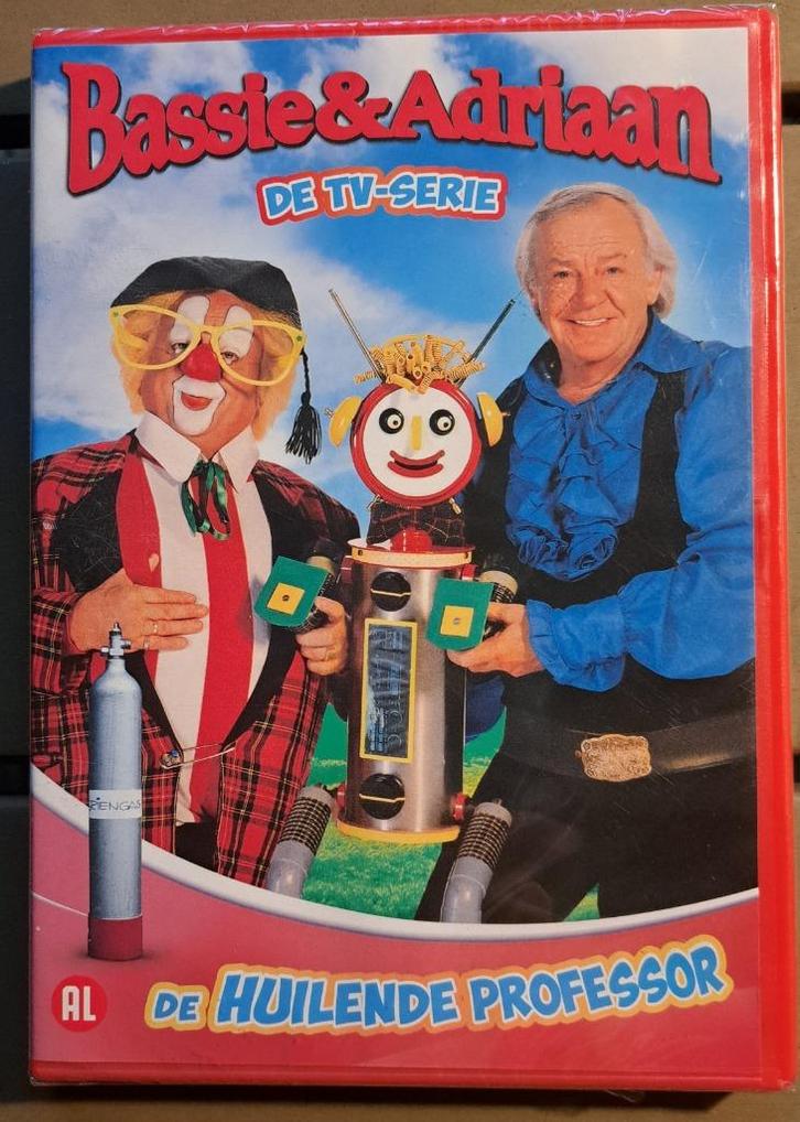 Bassie& Adriaan De Huilende Professor Nieuw in de verpakking, Cd's en Dvd's, Dvd's | Kinderen en Jeugd, Nieuw in verpakking, Film