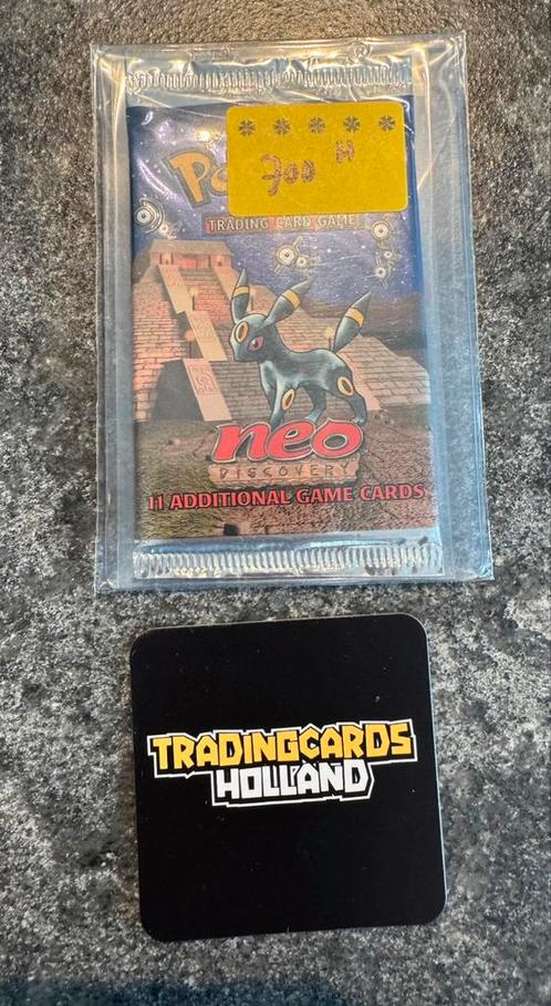 Pokemon Neo Discovery Booster Pack Factory Sealed Heavy, Hobby en Vrije tijd, Verzamelkaartspellen | Pokémon, Nieuw, Booster, Ophalen of Verzenden