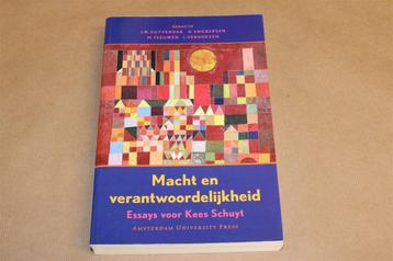 Macht & Verantwoordelijkheid — Essays voor Socioloog Schuyt beschikbaar voor biedingen