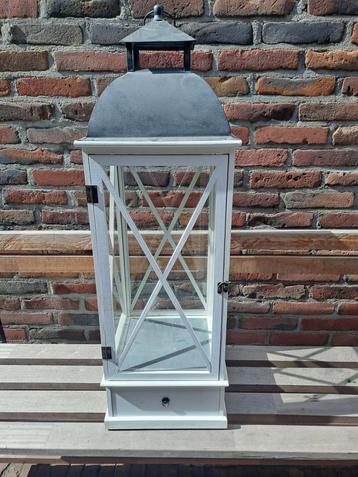 Mooie grote tuinlantaarn/windlicht  beschikbaar voor biedingen