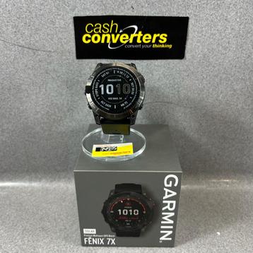 Garmin Fenix 7X Solar | doos + lader | nette staat | 385723 beschikbaar voor biedingen