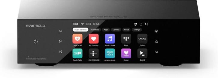 Eversolo T8, Audio, Tv en Foto, Mediaspelers, Nieuw, Minder dan 500 GB, HDMI, USB 2.0, Optische audio, Ophalen of Verzenden