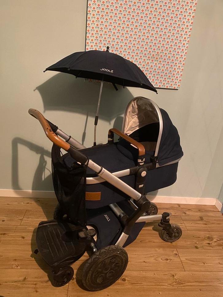 Joolz day 1 kinderwagen compleet, Kinderen en Baby's, Kinderwagens en Combinaties, Gebruikt, Combiwagen, Luchtbanden, Met autostoeltje