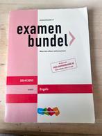 Examenbundel Engels VWO 2024/2025, Ophalen of Verzenden, Zo goed als nieuw, WO