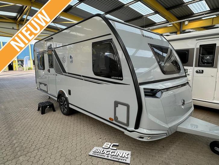 Knaus Sudwind 60 Years 500 FU, Caravans en Kamperen, Caravans, tot en met 4, Rondzit, Knaus, Frans bed, Overige typen, 5 tot 6 meter