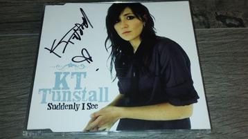 KT Tunstall ‎- Suddenly I See [CD Single Gesigneerd] beschikbaar voor biedingen