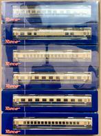 Roco Rheingold ‘62 in abs. nwst: 64923, 45800, 45801 nieuwst, Gelijkstroom, Wagon, Ophalen of Verzenden, Zo goed als nieuw