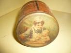 Mie18<>; antieke pears kartonnen babypoederbus great britain, Verzenden