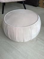 Lichtroze poef kwantum, Ophalen, Minder dan 50 cm, Rond, Minder dan 50 cm