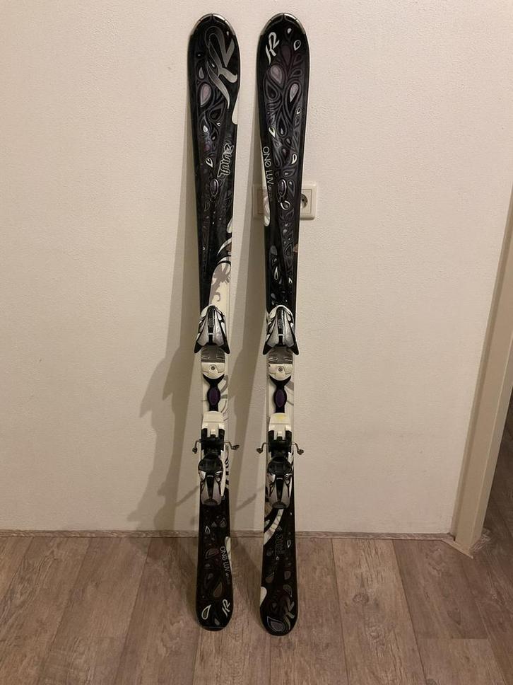 Gratis: K2 ‘One Luv’ damesski (1.49m). Wie het eerst komt ……, Sport en Fitness, Skiën en Langlaufen, Gebruikt, Ski's, Skiën, Overige merken