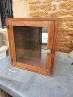 Franse vintage vitrinekast toonbank opzetkast, Ophalen, Gebruikt, 25 tot 50 cm