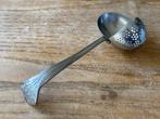 Vintage Gero Zilmeta theeei theezeef met steel bloemmotief, Ophalen of Verzenden