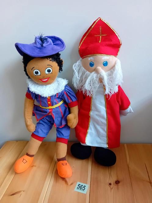Sinterklaas en piet knuffels, Diversen, Sinterklaas, Gebruikt, Ophalen of Verzenden