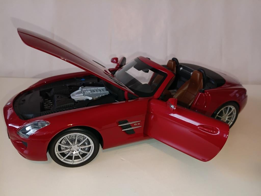 Mercedes SLS AMG Roadster.Minichamps., Ophalen of Verzenden, Nieuw, Auto, MiniChamps