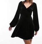 Zwarte Fluwelen jurk, Kleding | Dames, Jurken, Maat 38/40 (M), Zwart, Ophalen of Verzenden, Zo goed als nieuw