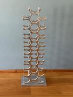 Wijnrek Michael Noll design Aluminium, Huis en Inrichting, Ophalen, Zo goed als nieuw, 25 flessen of meer, Metaal