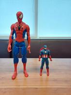 Spiderman & Captain America Actiefiguren, Ophalen of Verzenden, Zo goed als nieuw