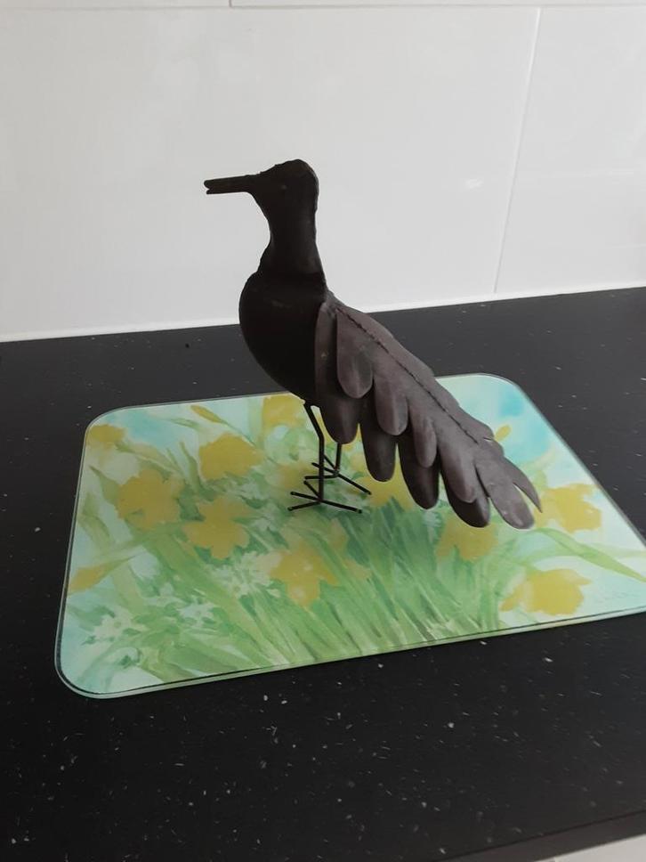 APARTE METALEN VOGEL, Huis en Inrichting, Woonaccessoires | Overige, Ophalen of Verzenden