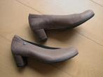 Zeer comfortabele taupe leren pumps WOLKY 40 snazzeys, Kleding | Dames, Schoenen, Bruin, Verzenden, Zo goed als nieuw, Wolky