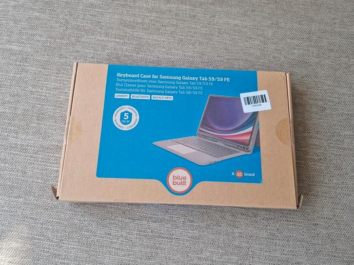 Samsung Tab S9/S9 FE Tablet Hoes - Nieuwstaat, Computers en Software, Tablet-hoezen, Zo goed als nieuw, Bescherming voor- en achterkant