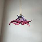 Vintage glazen hanglamp., Ophalen of Verzenden, Zo goed als nieuw, Minder dan 50 cm