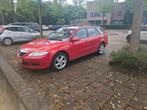 Mazda 6 2.0 Sportbreak Touring 2005 Rood, Voorwielaandrijving, Stof, Metallic lak, Zwart