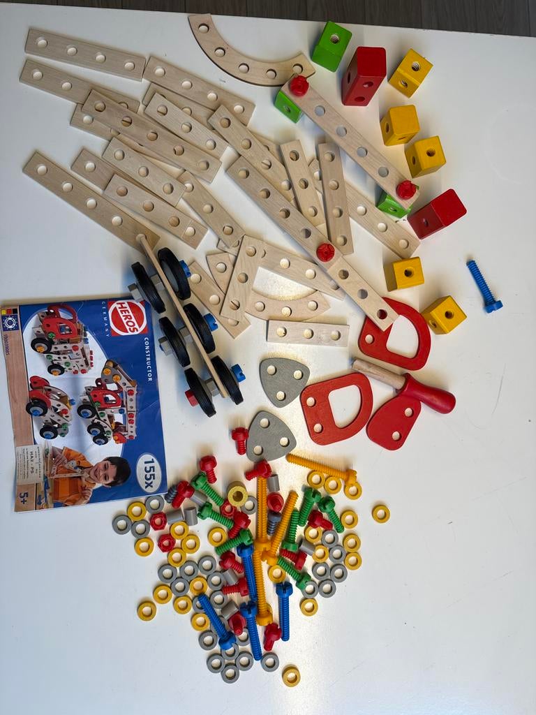 Heros Constructor set - mist rood onderdeel, Ophalen of Verzenden, Gebruikt, Overige merken