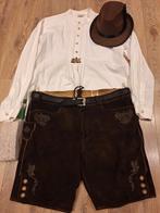 Lederhose 60 trachten overhemd hoed kousen Tiroler, Kleding | Heren, Carnavalskleding en Feestkleding, Ophalen, Gedragen, Overige maten