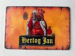 Hertog Jan Metalen Bord 30 bij  20, Ophalen of Verzenden, Gebruikt
