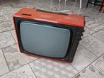 Retro oranje televisie, Ophalen