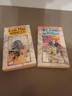 2 Prisma Junior Boeken: Winnetou & Biggles, Boeken, Ophalen of Verzenden, Gelezen, Karl May, W.E. Johns, Fictie algemeen