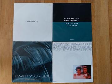 4 singles  - GEORGE MICHAEL beschikbaar voor biedingen
