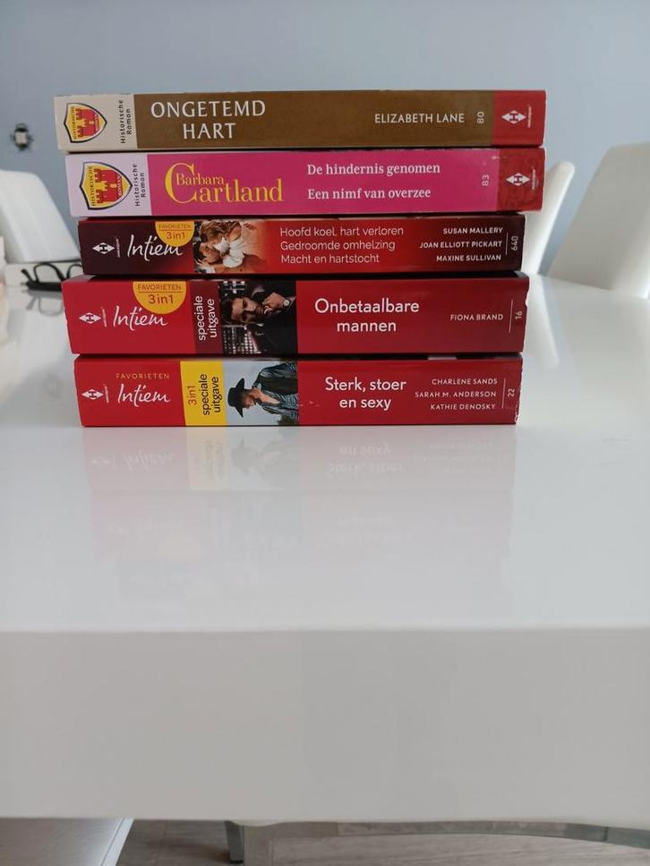 Bundel van romantische boeken - historische romans en intiem, Boeken, Partijen en Verzamelingen, Nieuw, Overige, Ophalen of Verzenden