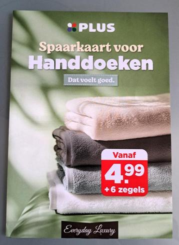 Volle spaarkaarten Plus Handdoeken actie beschikbaar voor biedingen