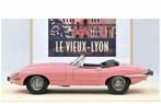 Jaguar E-Type Cabriolet 1962 Pink 1-12 Norev Limited 300 Pie, Hobby en Vrije tijd, Modelauto's | 1:5 tot 1:12, Nieuw, Ophalen of Verzenden
