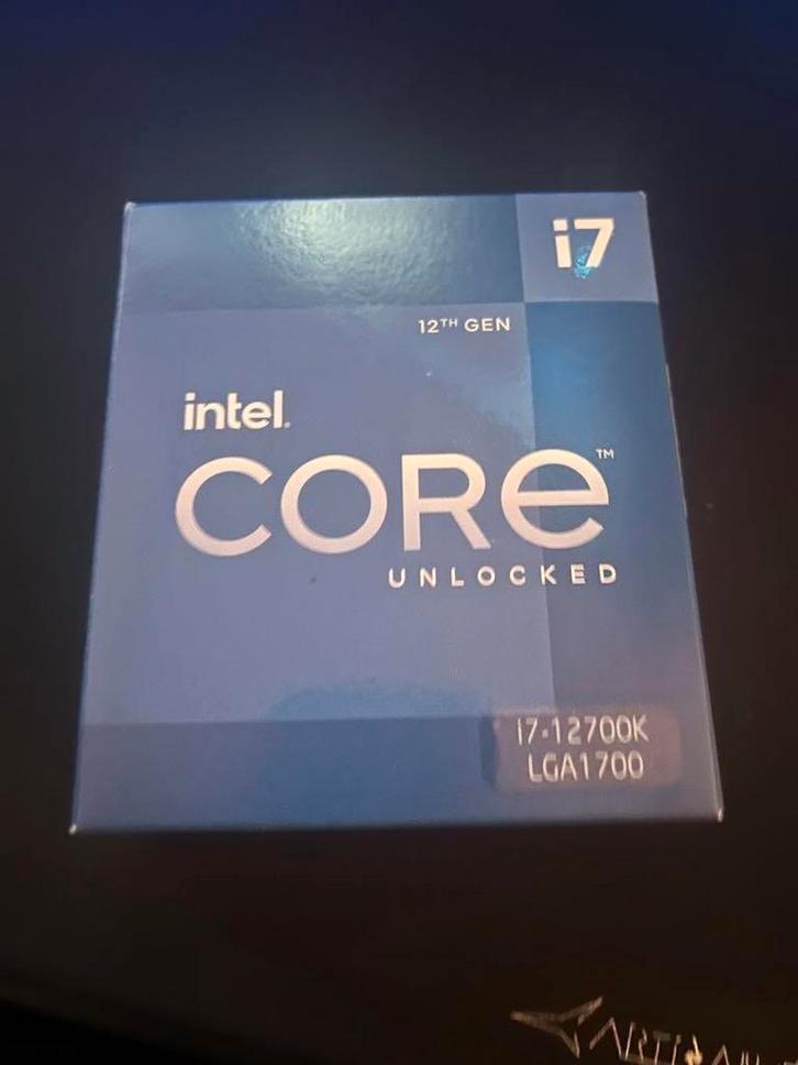 Intel i7 12700K CPU - Nieuw in doos, Computers en Software, Processors, Nieuw, 12-core, 4 Ghz of meer, Ophalen of Verzenden