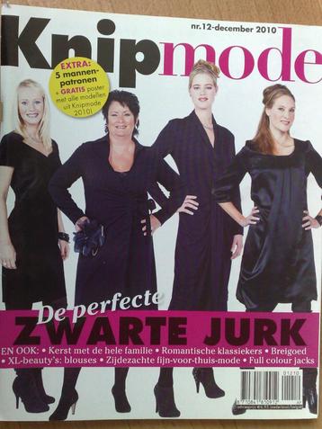 Knipmode december 2010 , perfecte zwarte jurken, ochtendjas beschikbaar voor biedingen