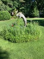 Tuinbeeld mensengedaante., Ophalen, Zo goed als nieuw, Overige materialen, Mensenbeeld