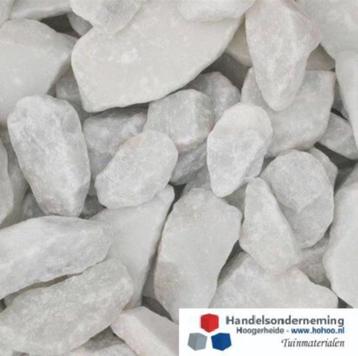 Extra witte breuksteen rotsen schanskorf deco vijver tuin beschikbaar voor biedingen