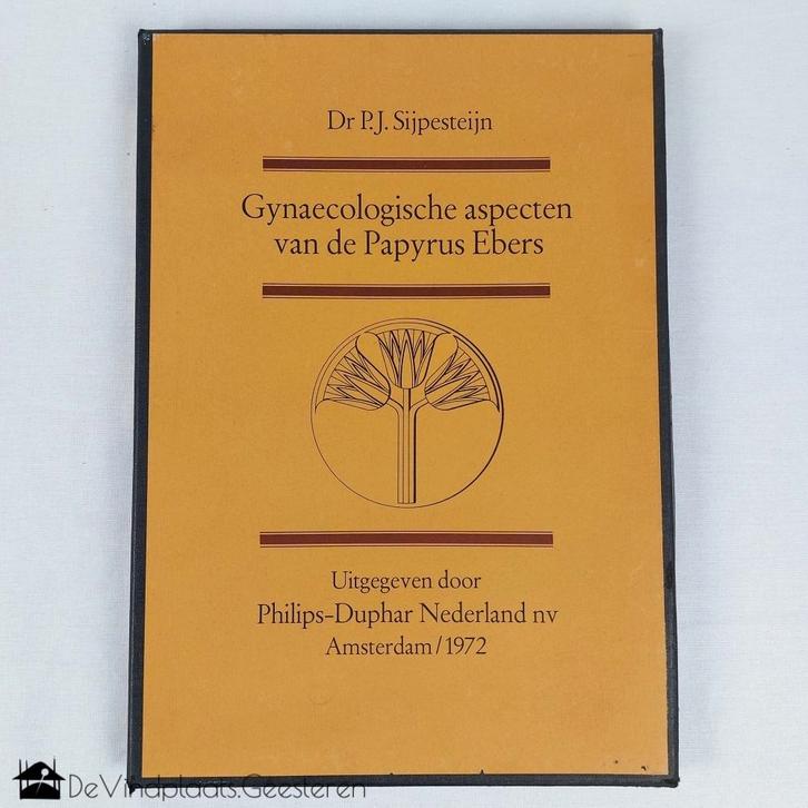 Gynaecologische aspecten van de Papyrus Ebers, Boeken, Wetenschap, Zo goed als nieuw, Overige wetenschappen, Ophalen of Verzenden