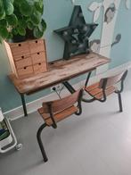 Vintage bureau lessenaar, Ophalen, Gebruikt, Bureau